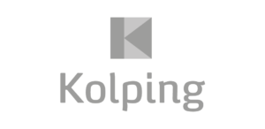 Auf diesem Bild ist das Logo von Kolping zu sehen