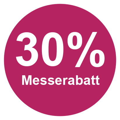 Schild mit Messerabatt